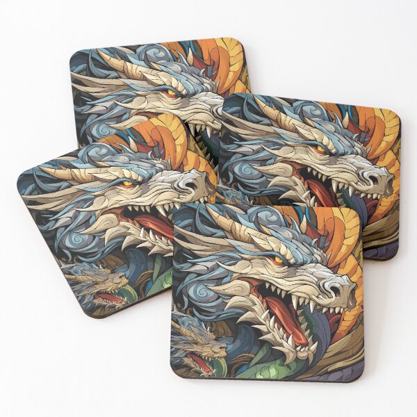 Item preview, Stylized Dragon #1 designed and sold by gentleman-rogue.