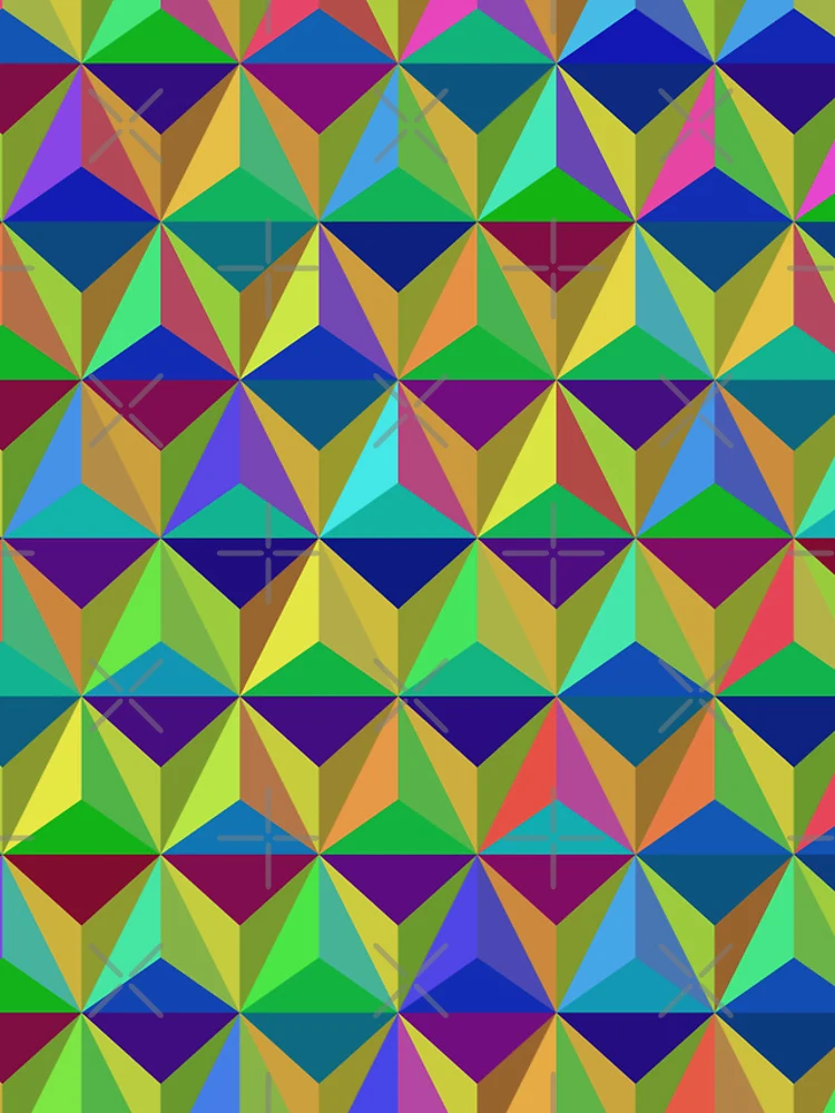 Thumbnail 4 of 4, iPhone Case, Triangular Pattern designed and sold by CodeArtAfrik.