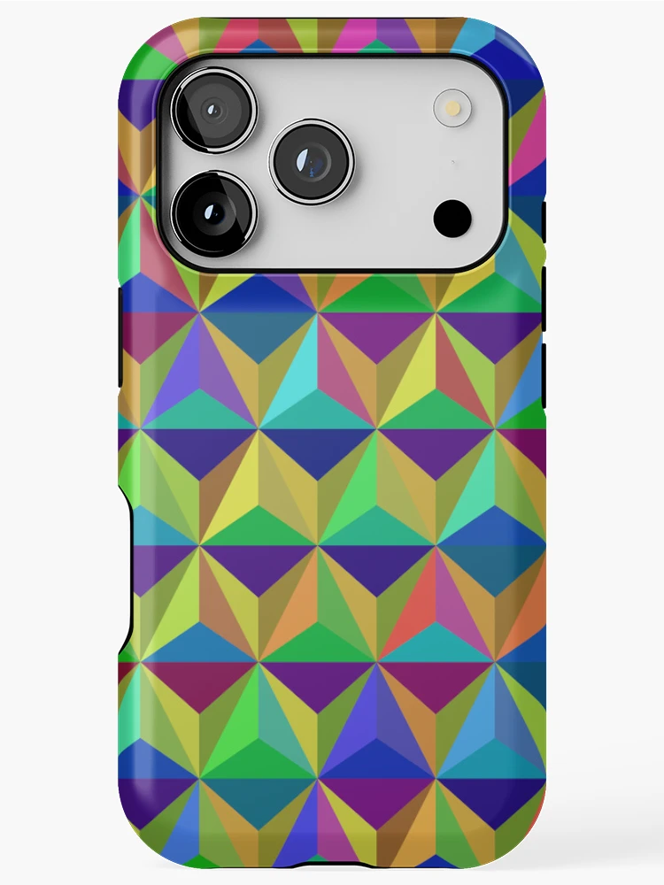 Thumbnail 1 of 4, iPhone Case, Triangular Pattern designed and sold by CodeArtAfrik.