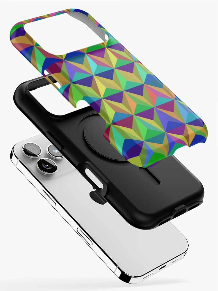 Thumbnail 2 of 4, iPhone Case, Triangular Pattern designed and sold by CodeArtAfrik.