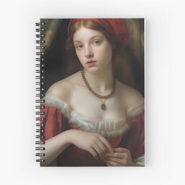 Item preview, Eternal Renaissance Beauty II: A Realistic Painting Capturing the Technical Mastery and Aesthetic Harmony of Contemporary Art Inspired by the Renaissance designed and sold by InsaneLEDP.