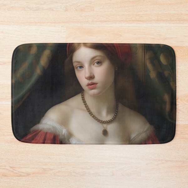 Item preview, Eternal Renaissance Beauty II: A Realistic Painting Capturing the Technical Mastery and Aesthetic Harmony of Contemporary Art Inspired by the Renaissance designed and sold by InsaneLEDP.