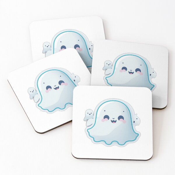 Item preview, Cute little ghost with min ghost designed and sold by FFixation.