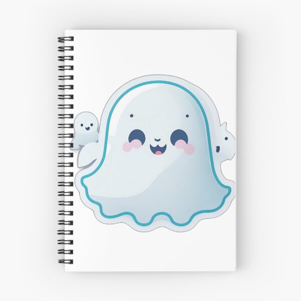 Item preview, Cute little ghost with min ghost designed and sold by FFixation.