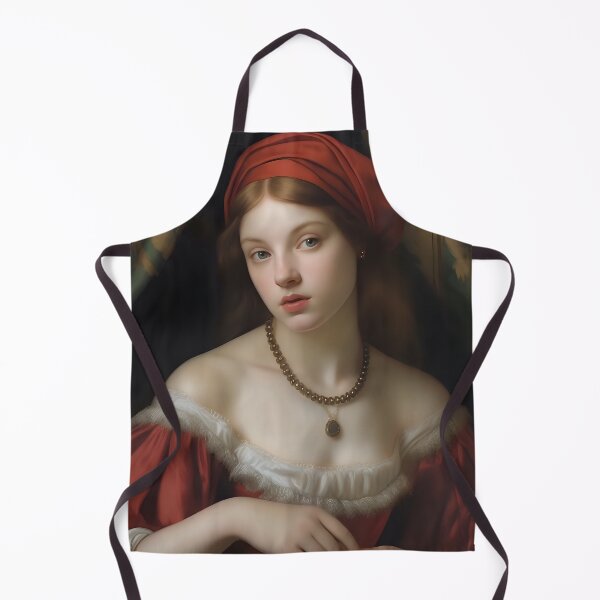 Item preview, Eternal Renaissance Beauty II: A Realistic Painting Capturing the Technical Mastery and Aesthetic Harmony of Contemporary Art Inspired by the Renaissance designed and sold by InsaneLEDP.