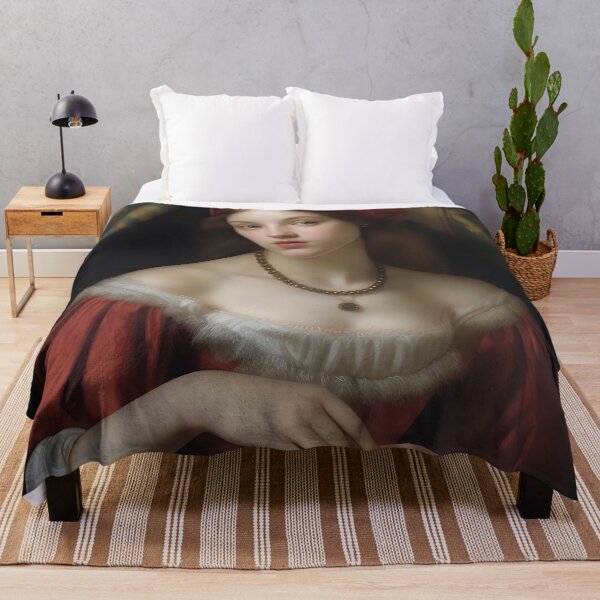 Item preview, Eternal Renaissance Beauty II: A Realistic Painting Capturing the Technical Mastery and Aesthetic Harmony of Contemporary Art Inspired by the Renaissance designed and sold by InsaneLEDP.