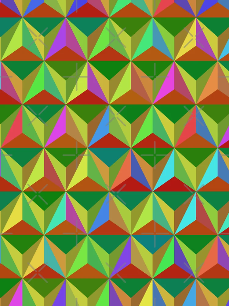 Thumbnail 4 of 4, iPhone Case, Triangular Pattern designed and sold by CodeArtAfrik.