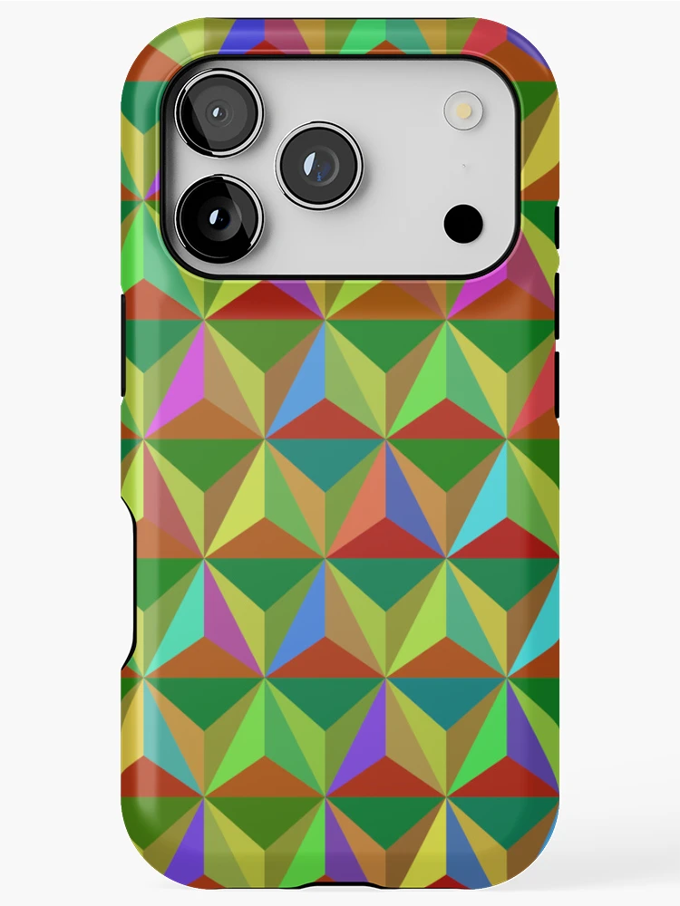 Thumbnail 1 of 4, iPhone Case, Triangular Pattern designed and sold by CodeArtAfrik.