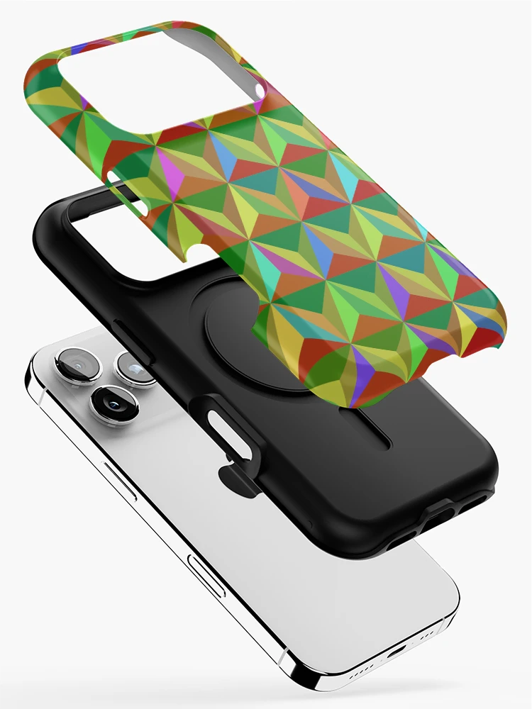 Thumbnail 2 of 4, iPhone Case, Triangular Pattern designed and sold by CodeArtAfrik.