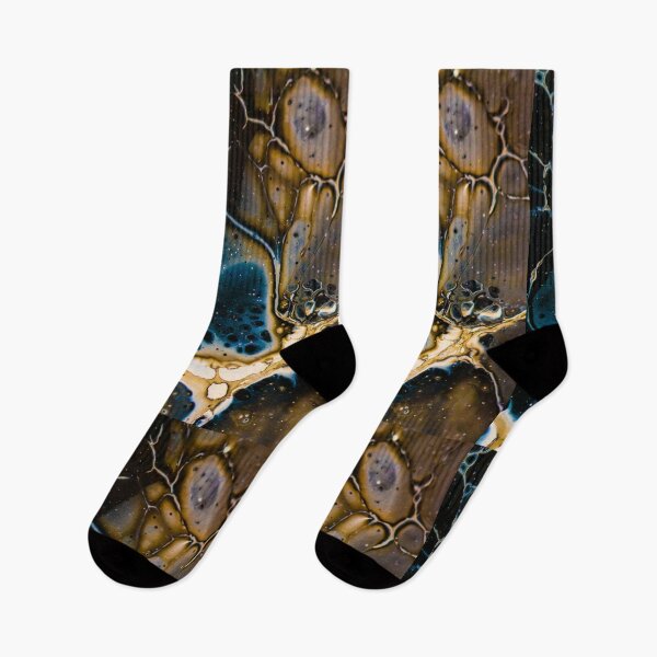 Item preview, Brown Aqua Blue White Gold Colorful Pattern designed and sold by Yiorgos Designs.