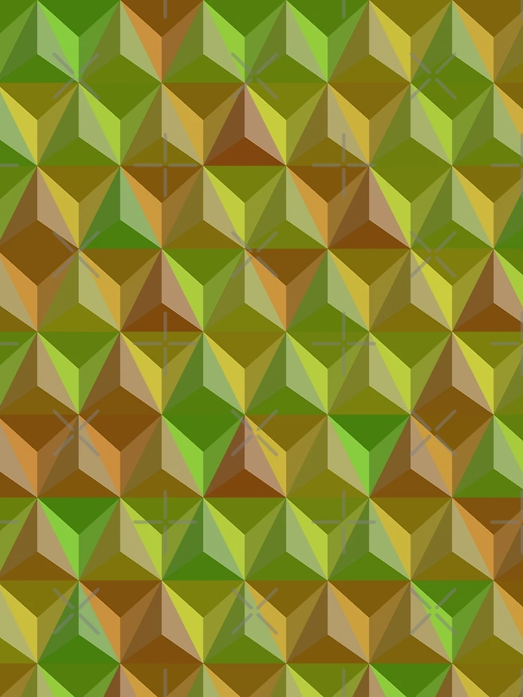 Thumbnail 3 of 3, Scarf, Triangular Pattern designed and sold by CodeArtAfrik.