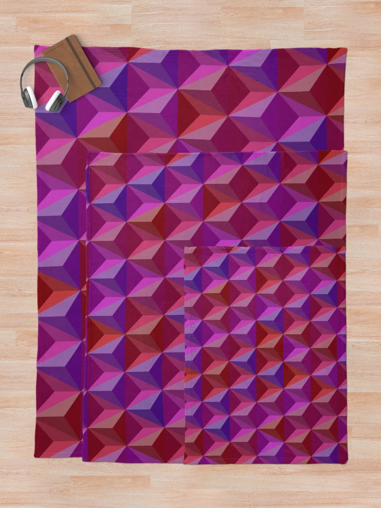Thumbnail 5 of 6, Throw Blanket, Triangular Pattern designed and sold by CodeArtAfrik.