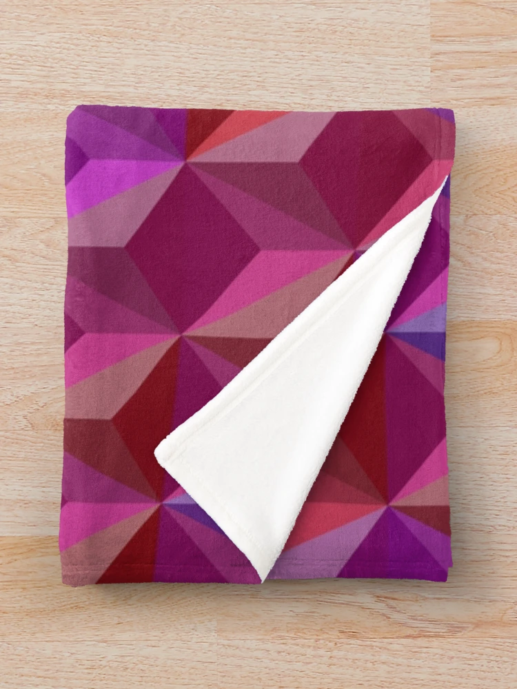 Thumbnail 3 of 6, Throw Blanket, Triangular Pattern designed and sold by CodeArtAfrik.