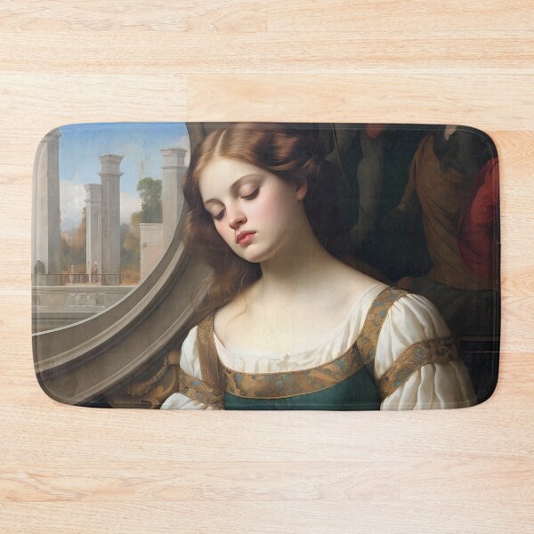 Item preview, Eternal Renaissance Beauty III: A Realistic Painting Capturing the Technical Mastery and Aesthetic Harmony of Contemporary Art Inspired by the Renaissance designed and sold by InsaneLEDP.