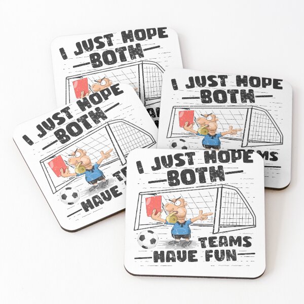 Item preview, groovy style funny soccer saying i just hope both teams are having fun designed and sold by LumbardaDesigns.