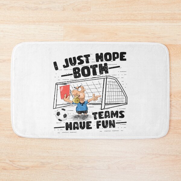 Item preview, groovy style funny soccer saying i just hope both teams are having fun designed and sold by LumbardaDesigns.