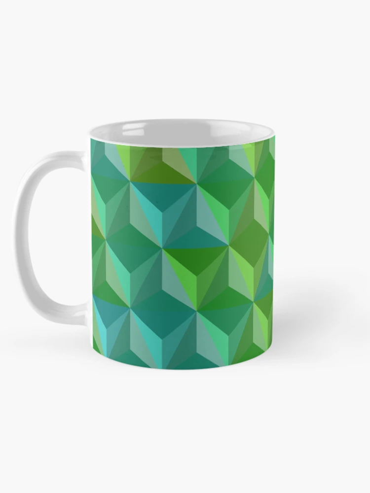 Thumbnail 5 of 6, Coffee Mug, Triangular Pattern designed and sold by CodeArtAfrik.