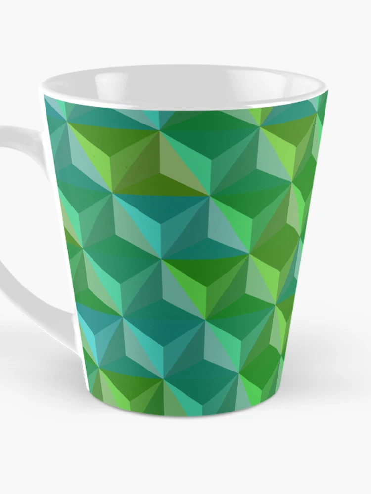 Thumbnail 3 of 4, Coffee Mug, Triangular Pattern designed and sold by CodeArtAfrik.