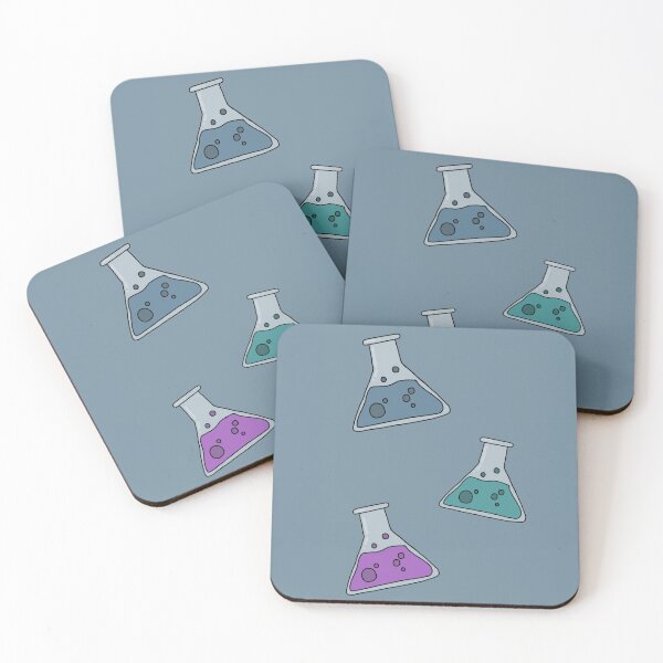 Item preview, Bunch of cute science conical flasks  designed and sold by Hannahhh-banana.