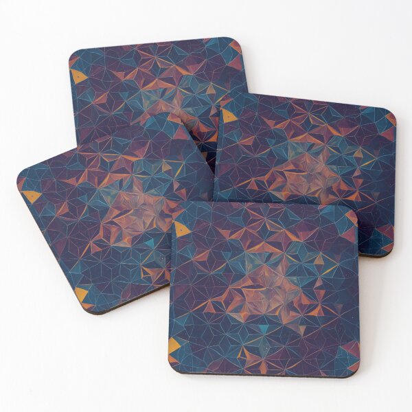 Artikelvorschau, Space Crystals Geometric Pattern entworfen und verkauft von TondoMeander.