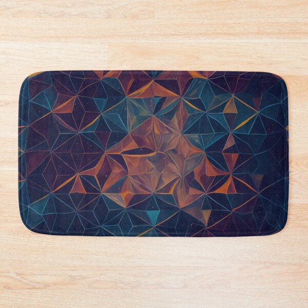 Artikelvorschau, Space Crystals Geometric Pattern entworfen und verkauft von TondoMeander.