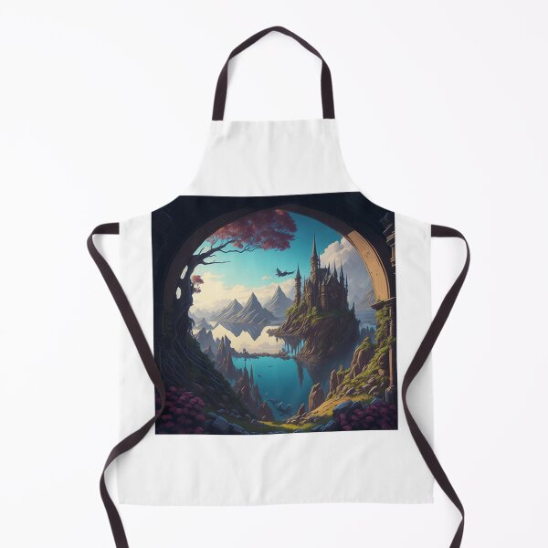 Item preview, Fantasy Castle - Magical and Dreamy Illustration designed and sold by aiprintiq.