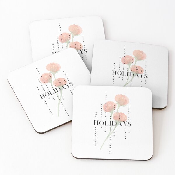 Item preview, SUMMER HOLIDAYS - Jane Austen novels design  designed and sold by MerytonGallery.