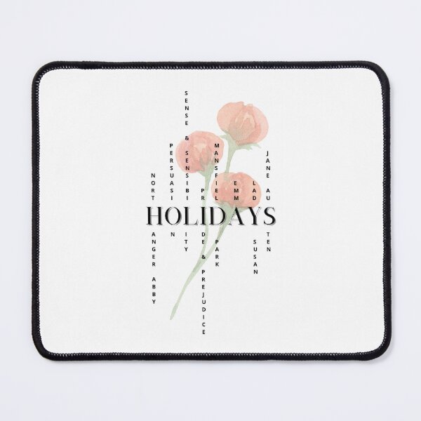 Item preview, SUMMER HOLIDAYS - Jane Austen novels design  designed and sold by MerytonGallery.