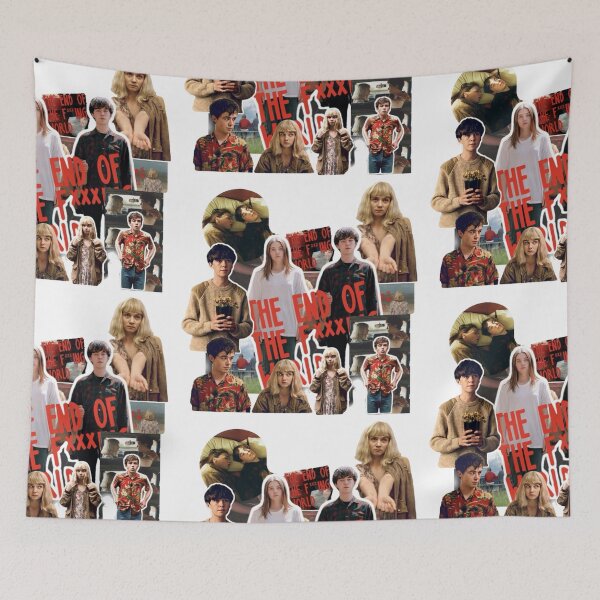 Item preview, The end of the fxxxing world designed and sold by The Visual Collective.