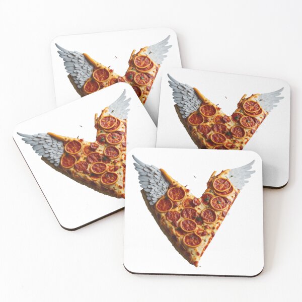 Item preview, Pizza Heaven - Funny and Delicious Illustration designed and sold by aiprintiq.