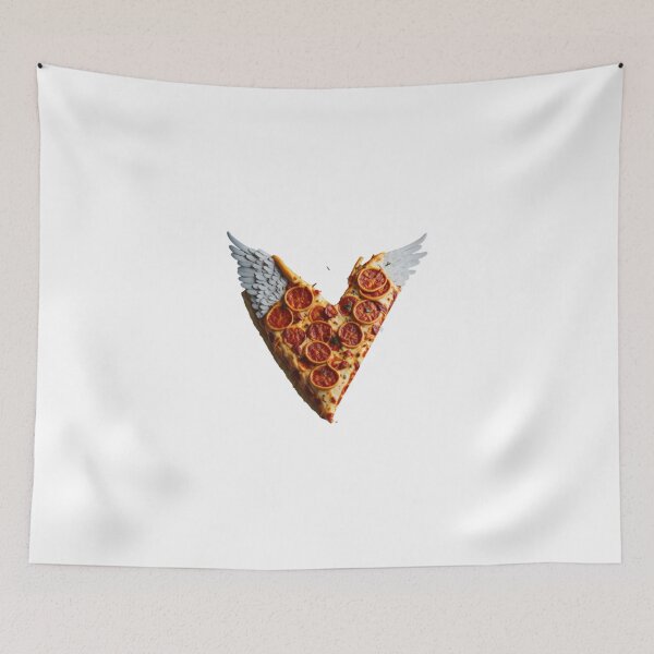 Item preview, Pizza Heaven - Funny and Delicious Illustration designed and sold by aiprintiq.