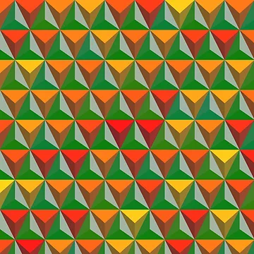 Artwork thumbnail, Triangular Pattern by CodeArtAfrik
