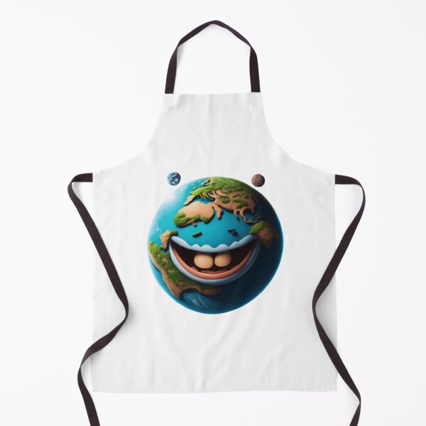 Item preview, Happy Earth - Cute and Positive Illustration designed and sold by aiprintiq.
