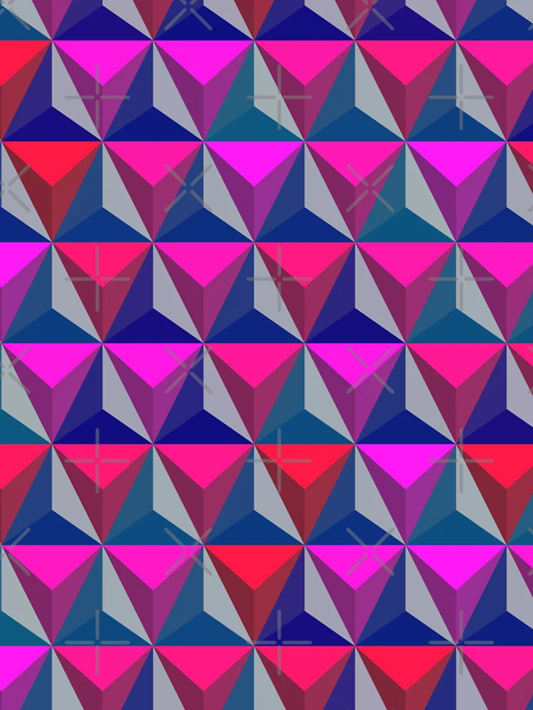 Thumbnail 4 of 4, iPhone Case, Triangular Pattern designed and sold by CodeArtAfrik.