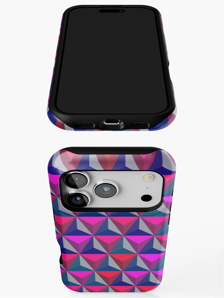 Thumbnail 3 of 4, iPhone Case, Triangular Pattern designed and sold by CodeArtAfrik.