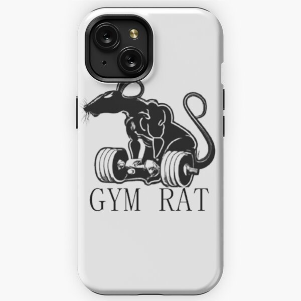 GYM RAT iPhone Case for Sale by JustGiftShop1