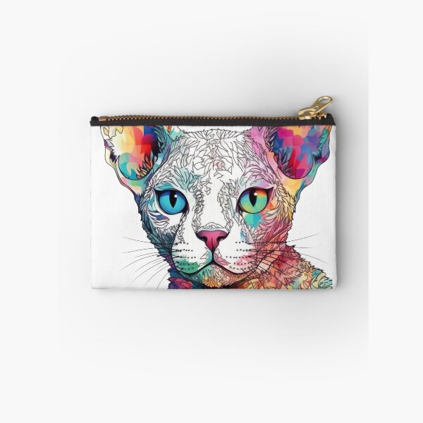 Artikelvorschau, Devon Rex Artistry: Whimsical Cat Lover's Surreal Prints entworfen und verkauft von DooodleGod.