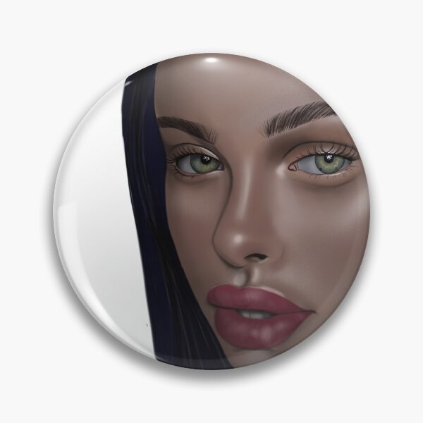 Item preview, Girl with green eyes designed and sold by ivonnk7.