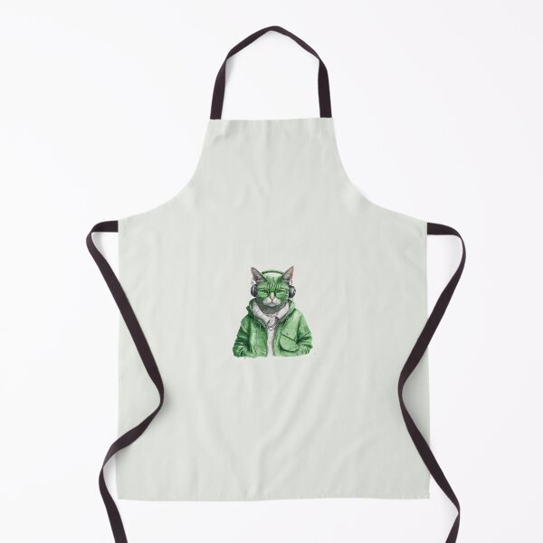 Item preview, Emerald Paws: Discover the Enchanting World of the Green Cat designed and sold by AmeerAthiyyah.