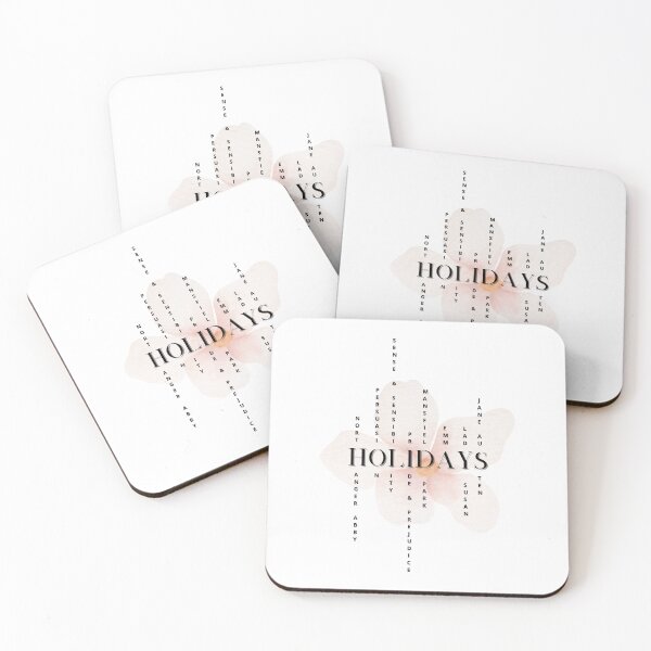 Item preview, SUMMER HOLIDAYS - Jane Austen novels design  designed and sold by MerytonGallery.