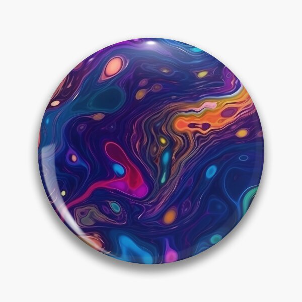 Item preview, Dark Psychedelic Fluid Art designed and sold by TheMerch-er.