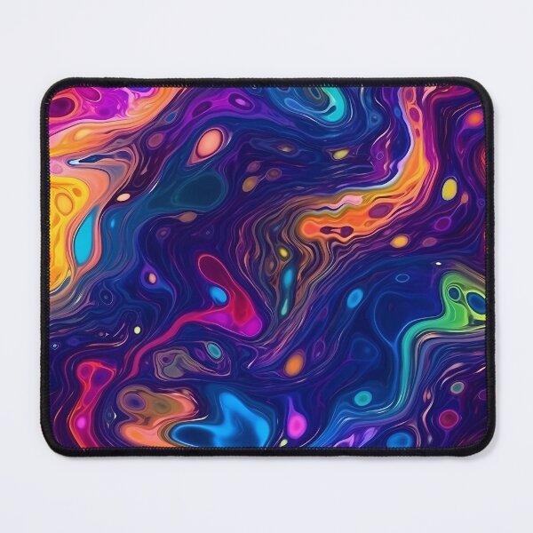 Item preview, Dark Psychedelic Fluid Art designed and sold by TheMerch-er.