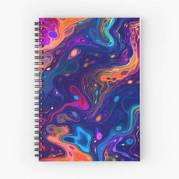 Item preview, Dark Psychedelic Fluid Art designed and sold by TheMerch-er.