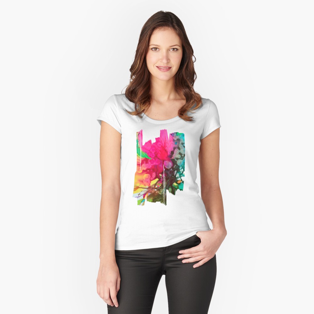 Aperçu de l'œuvre T-shirt échancré créée et vendue par ElioraBousquet.