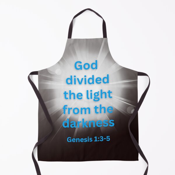 Item preview, First Day of Creation ~ divided light and darkness Genesis 1:3-5 designed and sold by RhondaCGoins.
