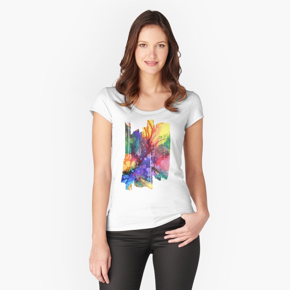 Aperçu de l'œuvre T-shirt échancré créée et vendue par ElioraBousquet.
