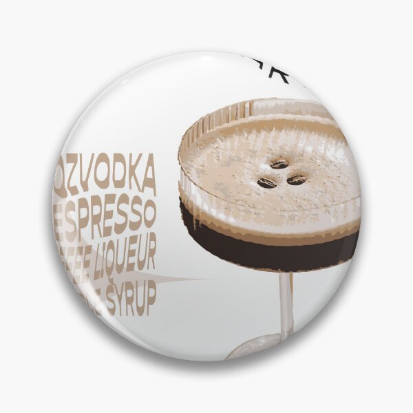 Item preview, espresso martini recipe graphic designed and sold by victoriabr-.