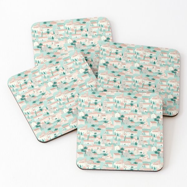 Item preview, Old Town of Dubrovnik: Croatian Charm in Pastel designed and sold by FamMeetsWorld.
