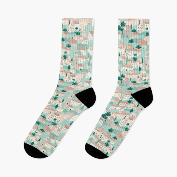 Item preview, Old Town of Dubrovnik: Croatian Charm in Pastel designed and sold by FamMeetsWorld.