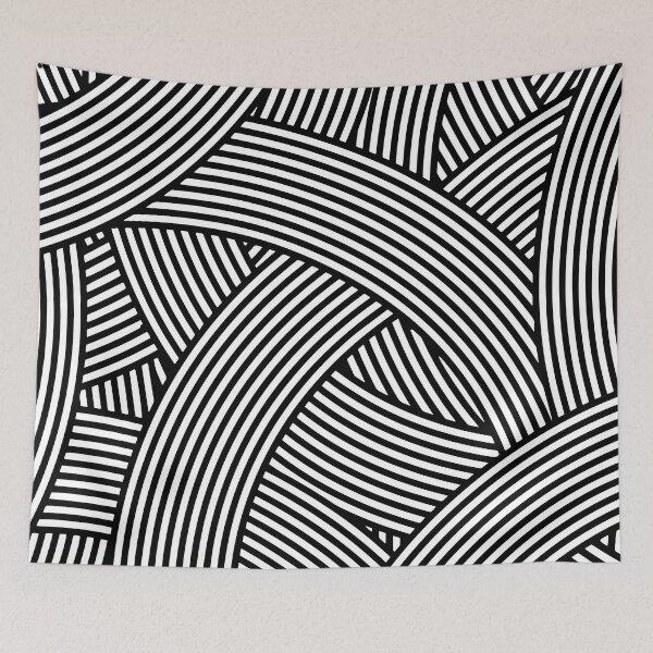 Item preview, black line texture designed and sold by Conta.